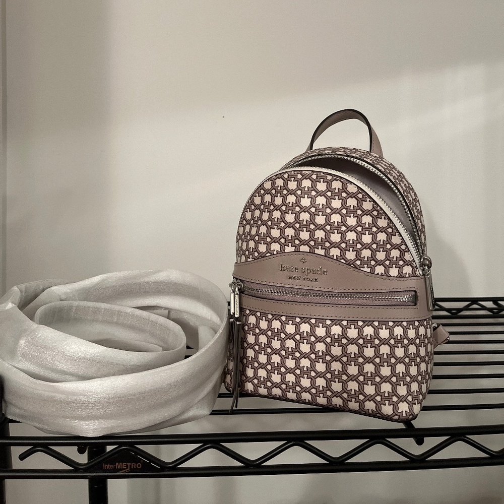 MOVING SALE NEW Kate Spade Mini Logo Convertible Backpack